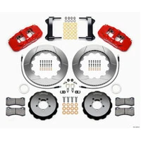 Wilwood AERO6 Front Hat Kit 14.00 1999-2012 Subaru WRX w/Lines