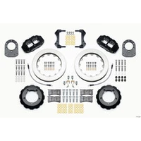 Wilwood Narrow Superlite 4R Front Hat Kit 12.88in Drilled 66-75 Ford Bronco Dana 30/44 w/Lines