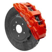 Wilwood Sx6R WCCB Carbon-Ceramic 2014-2019 C7 Corvette All Front Big Brake Kit - Black