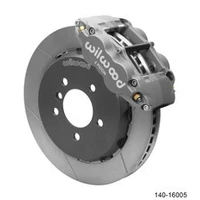 Wilwood 95-99 E36 M3 BMW Forged Narrow Superlite 4R Rear Big Brake - Gray