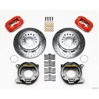 Forged Dynalite P/S P-B Kit Drilled-Red Chevy 12 Bolt w/ C-Clips