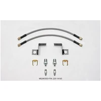 Wilwood Flexline Kit 18 inch -3 3/8-24 IF 1/8 NPT Straight