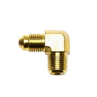 Wilwood 90 Deg Elbow Fitting -4 AN NPT Male to 1/8-27