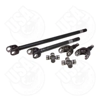 USA Standard 4340 Chrome-Moly Replacement Axle Kit For 82-83 CJ5 & 82-86 CJ7 / Dana 30 / 27 Spline