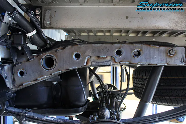 Superior Chassis Brace/Repair Plate Ford Ranger PX2/Mazda BT-50