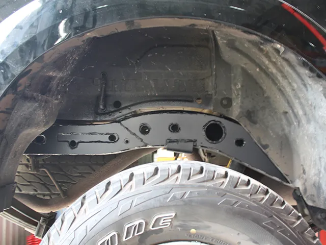 Superior Chassis Repair Plate Suitable For Mitsubishi Triton ML/MN Dual Cab Only (Kit) - SUP-TRITONCHSBRC