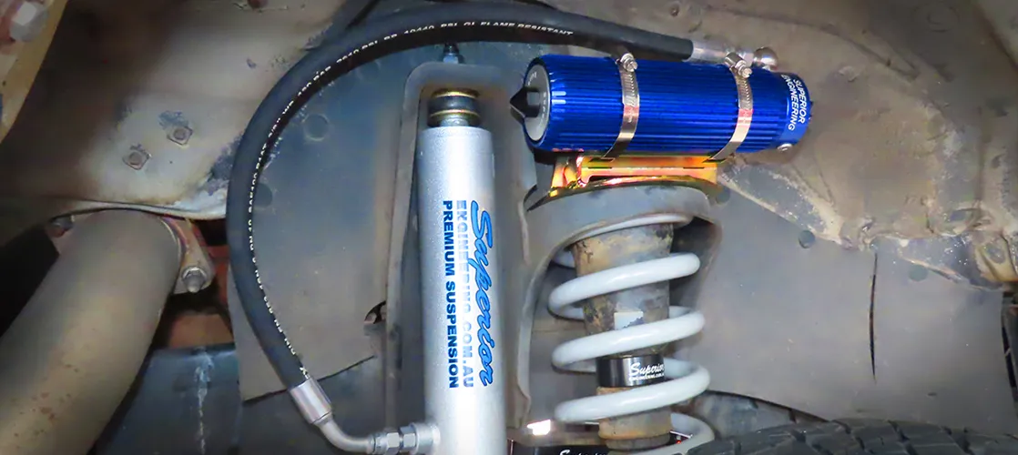 Superior Adjustable 2.5 Monotube Remote Reservoir Shock