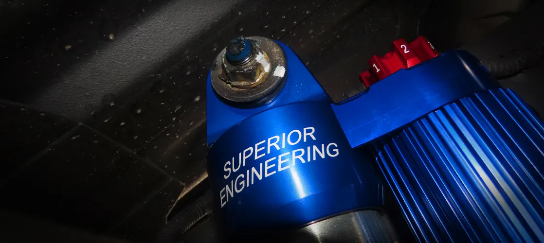Superior Engineering Remote Reservoir Shock