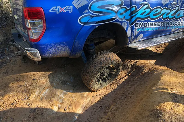Superior Weld In Coil Conversion VSB14 Approved w/Nitro Gas Twin Tube Shocks (Front and Rear) Suitable For Ford PX-PXII-PXIII Ranger/Mazda BT-50 (2012-2020) - SUP-NG-RAGPXCOIL2-KIT