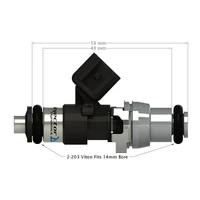 ID1300-XDS Direct Fit Injectors Set of 10 (Gallardo 04-13)