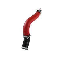 BladeRunner 3in Red Intercooler Tube Hot Side w/Couplings 13-14 Dodge RAM Diesel 6.7L