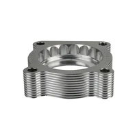 Dodge 1500 / 07-12 Silver Bullet Throttle Body Spacer - Silver (Dakota 07-12)