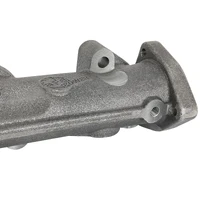 BladeRunner Ported Ductile Iron Exhaust Manifold 08-10 Ford Diesel Trucks V8 6.4L