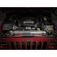 BladeRunner GT Series Bar and Plate Radiator w/ Black Hoses (Wrangler 12-18)