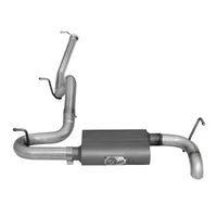 Scorpion Exhaust System Cat Back 2.5in Aluminized Hi-Tuck V6 3.6 (Wrangler JK 07-18)
