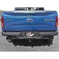 MACH Force-Xp 3in to 3-1/2in 304 SS Cat-Back Exhaust w/Black Tip (F-150 Raptor 17-18)
