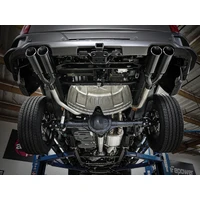 Vulcan Series 4-3in 304SS Exhaust Cat-Back w/ Blk Tips 2019 GM Silverado/Sierra 1500 V8-6.2L
