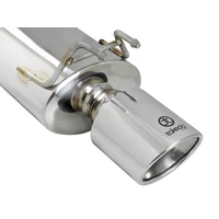Takeda 2-1/4" to 1-3/4" 304 Stainless Steel Axle-Back Exhaust System (Accord Sport Sedan 13-17) Polished Tips