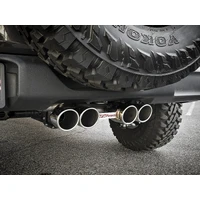 Rebel Series 2.5in. 304 SS C/B Exhaust System - Polished Tip (Wrangler 18)