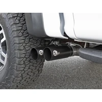 POWER Rebel Series 3in 409 SS Cat Back Exhaust w/ Black Tips (F-150 Raptor 17)