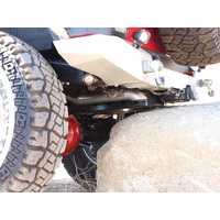 MACHForce XP Exhaust Cat-Back 3in SS-409 Hi-Tuck inRBin V6 4Dr (Wrangler Unlimited 12-14)