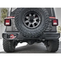MACH Force-Xp Axle-Back Hi-Tuck Exhaust System w/Black Tip (Wrangler 18-19)
