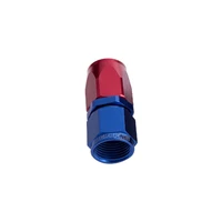 -8AN Taper Series Straight Hose End - Blue - 25 Pack