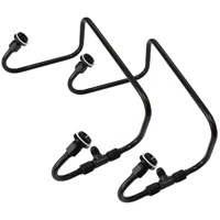 Dual Inlet Fuel Line Kit - Stainless (Holley 4150) - Polished