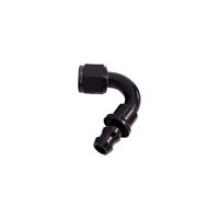 400 Series Push Lok 120 Deg Hose End -8AN - Blue