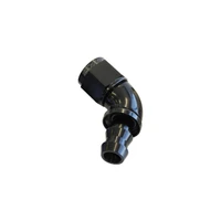 510 Series Full Flow Tight Radius Push Lok 60 Deg Hose End -10AN - Blue