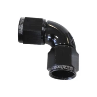 90 Deg Full Flow Female Swivel Coupler -16AN - Blue - 1 Piece