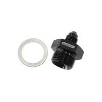 Wilwood Master Cylinder Adapter - 11/16"-20AN Washer Seal To -3AN - Blue