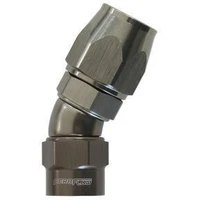 Kryptalon Big Bore Full Flow Swivel 30 Deg Hose End -12AN - Titanium - 1 Piece