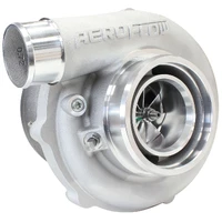 Boosted B5855 .83 Reverse Rotation Turbocharger 770HP - Natural Cast Finish