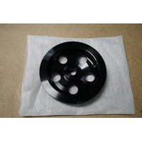 Power Steering Pump Pulley with Single Groove - Black Finish *SCRATCH AND DENT CLEARANCE*