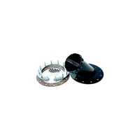 45 Deg Remote Fuel Cell Filler 2.5"Neck - Polished