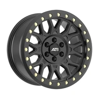 AT-01 17X8.5 Hybrid Beadlock Wheel - 6X114.3 Black Hardware Kit (No ring) - Black