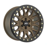 AT-01 17X8.5 Hybrid Beadlock Wheel - 6X114.3 Black Hardware Kit (No ring) - Bronze