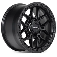 Axe Matt Black Wheels  - 17x9 Offset +35 PCD 6x139.7