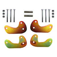 5 Degree Castor Correction Plates Suitable For Toyota LandCruiser 80/105 Series (Kit)
