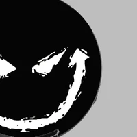 7" Spare Driving Light Cover - Smiley Face