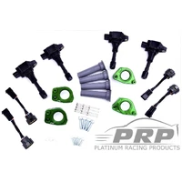 Subaru WRX EJ 20/25 Coil Kit Purple / Bracket