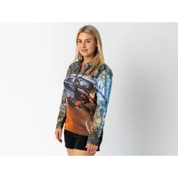 Superior Ladies Sublimated Fishing Shirt 80 Series (Each) 10