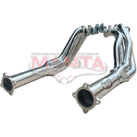 4 - 1, 1 7/8in Primary, 3in Outlet. (FG Supercharged V8 5.0L) - Silver