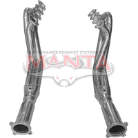 4-1, 1 3/4in Primary, 3in Outlet. (Falcon FG V8 5.4L Boss) - Silver