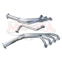 4-1, 1 3/4in Long Tube Extractor (Commodore 5.7, 6.0L VT VX VU VY VZ) - Silver