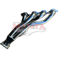 Extractors with 3in outlets (SILVERADO 1500 V8 6.2L 1 3/4in Ceramic Coated) - Silver