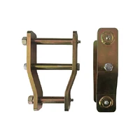 Superior Extended Shackles 2 Inch (50mm) Suitable For Toyota Hilux/4Runner/Surf (SAF) Front No Wedge
