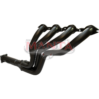 Headers With 3in Outlet - BLACK (VE VF 1 7/8in)