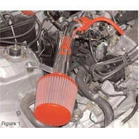 IS Short Ram Cold Air Intake System - Polished (Civic EX/HX 96-98)